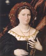 Portrat of the Lucina Brembati Lorenzo Lotto